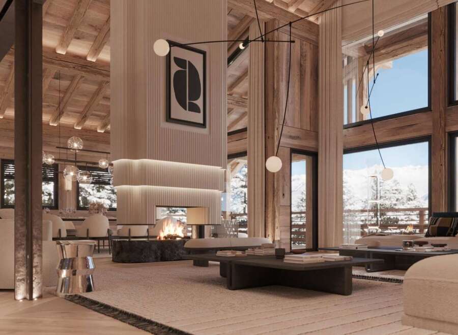 Chalet in Megeve - view 1