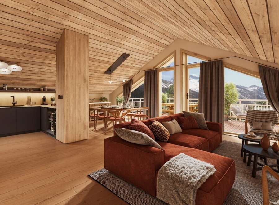 Chalet in Meribel - view 1