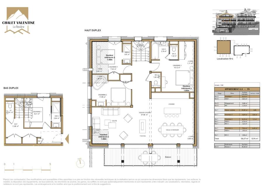 Apartment in La Rosiere - view 1