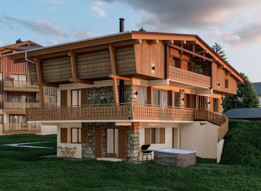 Apartment in Praz-sur-Arly - view 1