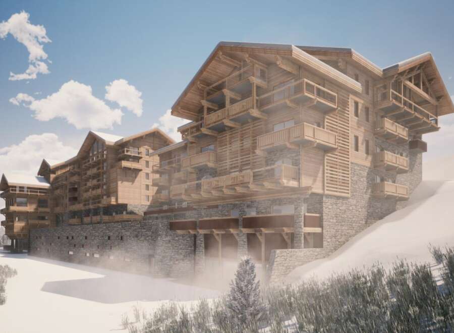 Apartment in La Tania - view 1