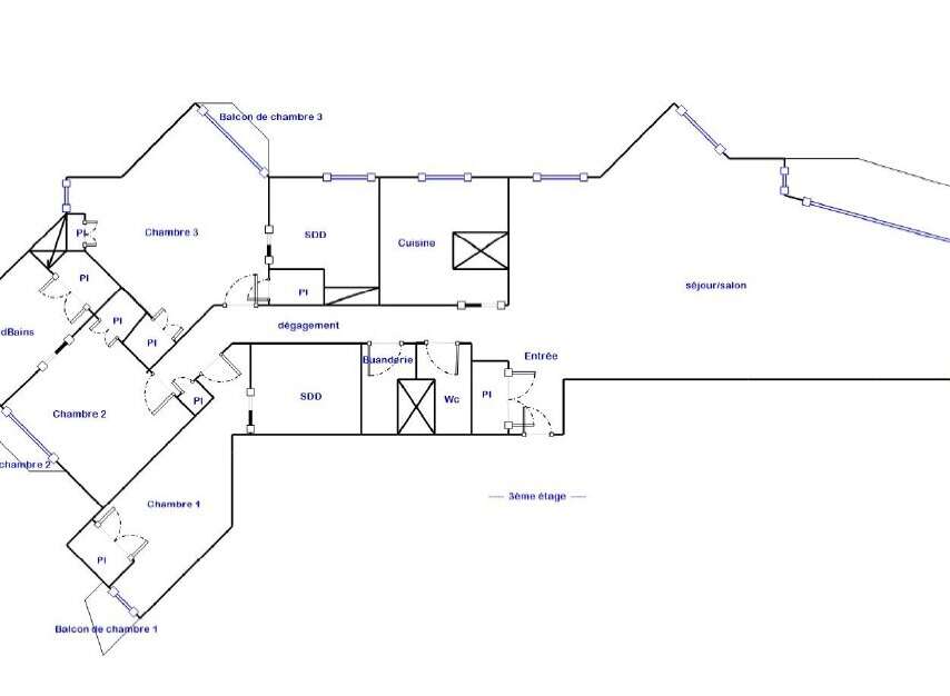 House in Courchevel - view 1