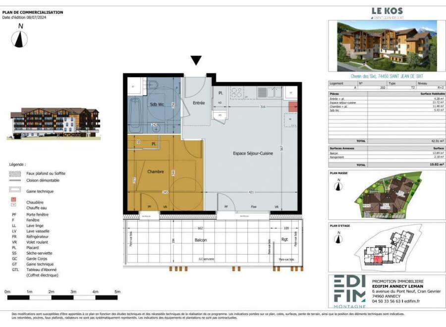 Apartment in Saint-Jean-de-Sixt - view 1