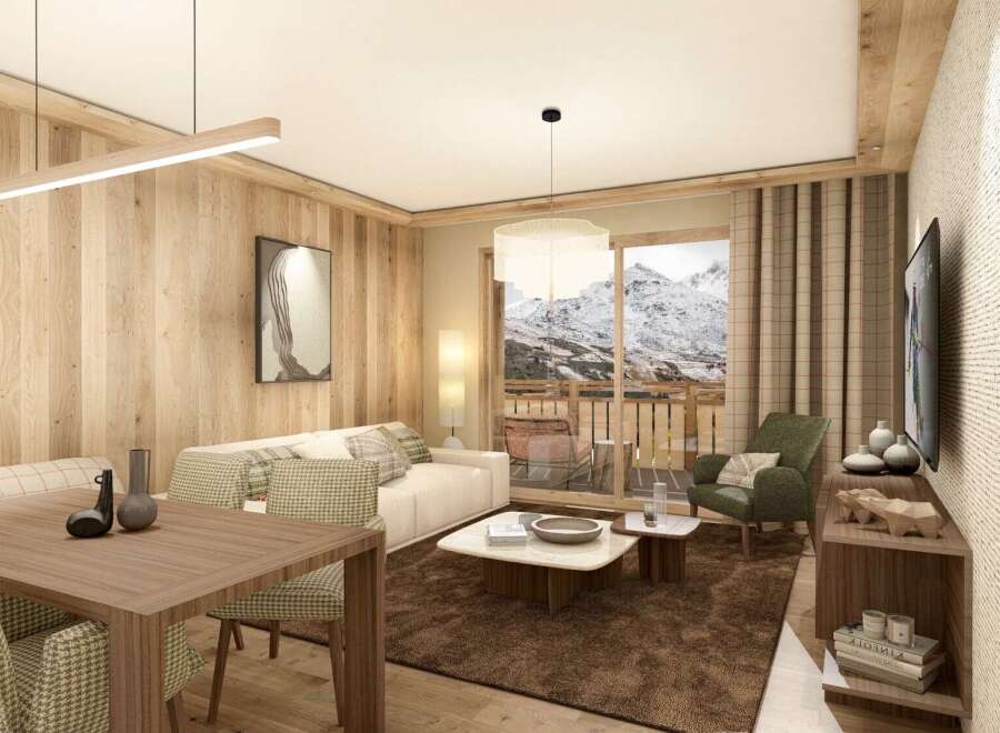 Apartment in Le Praz - view 1