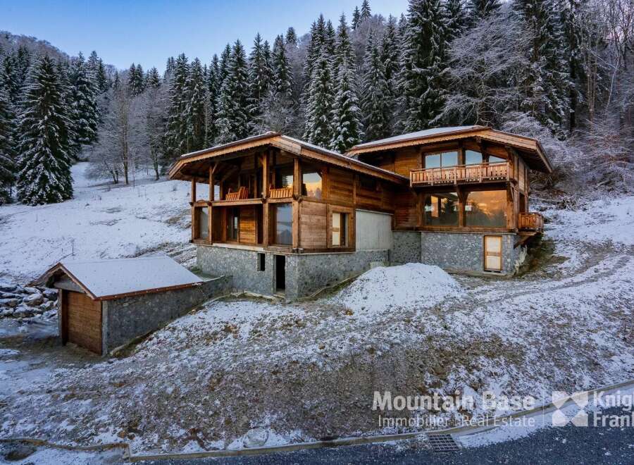 House in Morillon - view 1