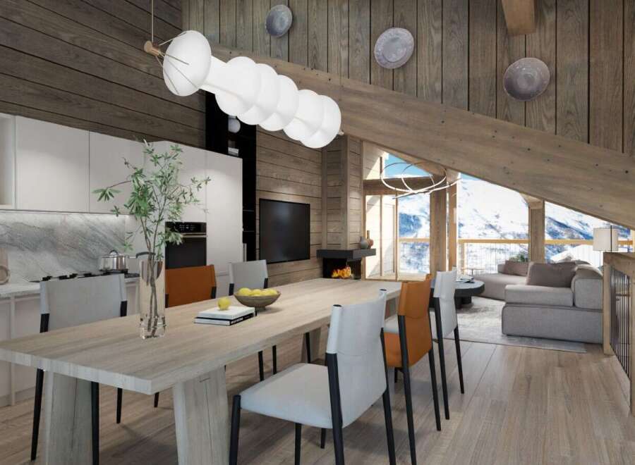 House in Les Belleville - view 1