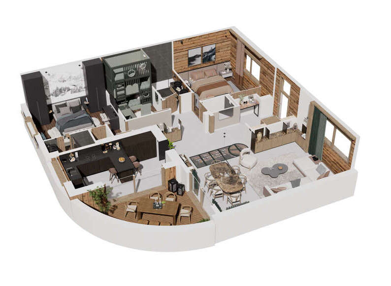 Apartment in Chamonix - view 1