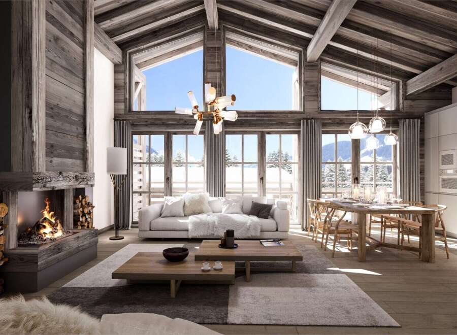 Apartment in Megeve - view 1