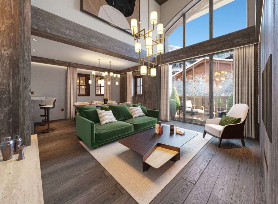 Apartment in Val-d'Isere - view 1