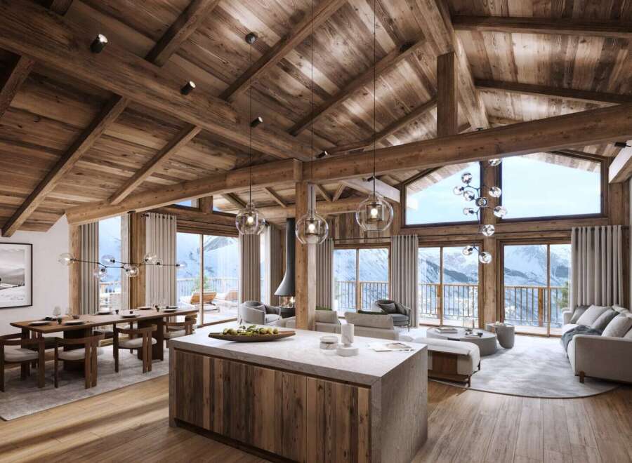 House in Les Belleville - view 1