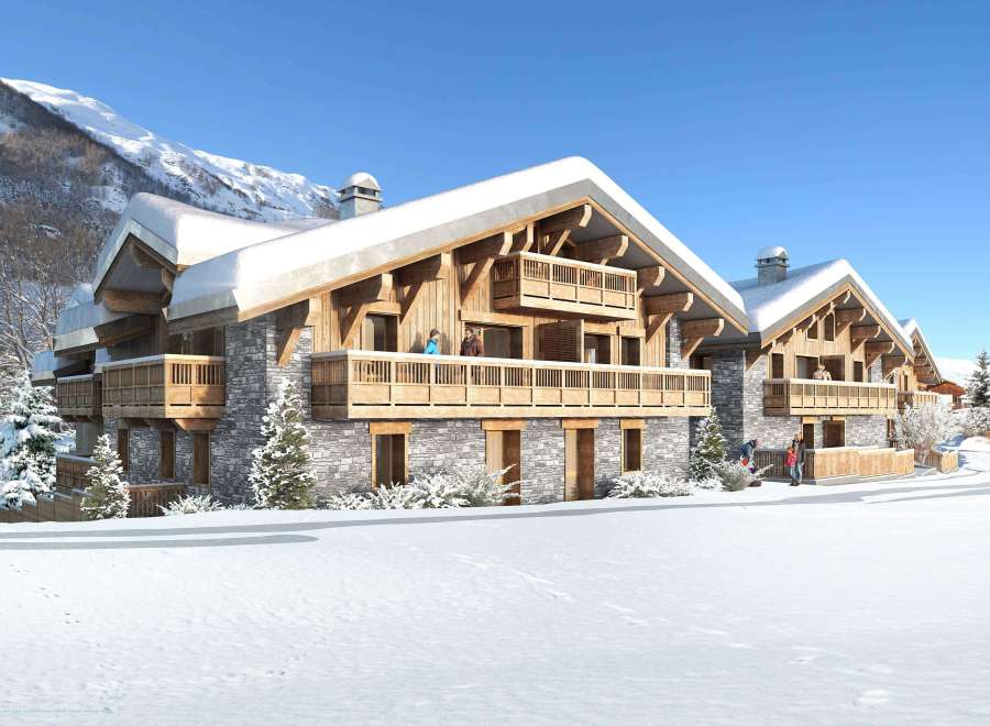 House in Les Belleville - view 1