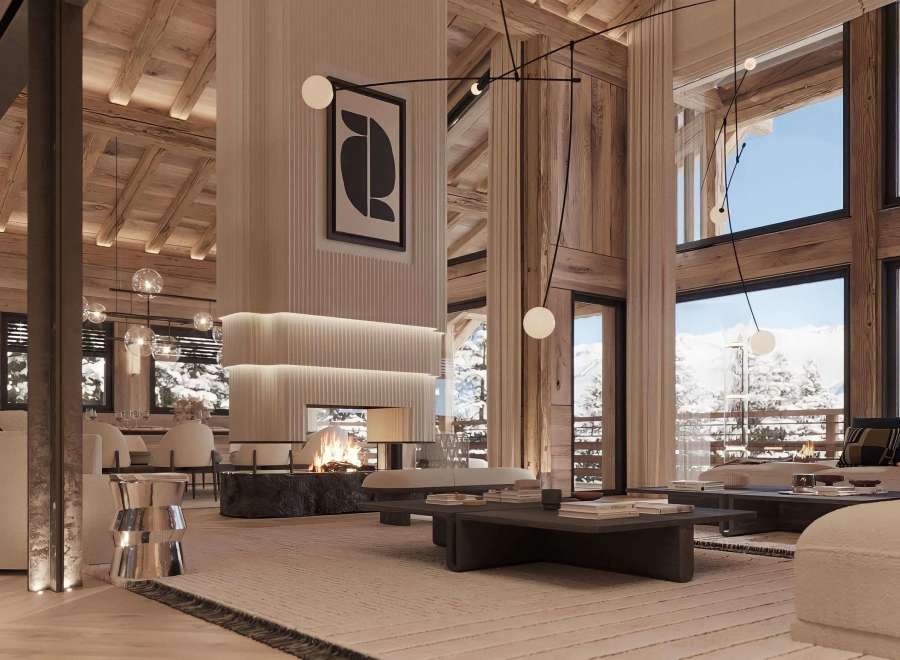 Chalet in Megeve - view 1