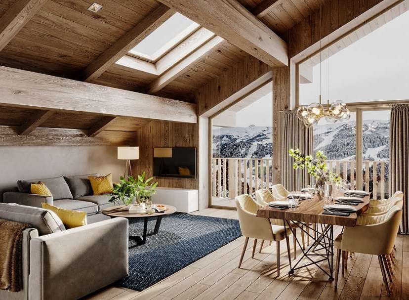 Apartment in Meribel - view 1