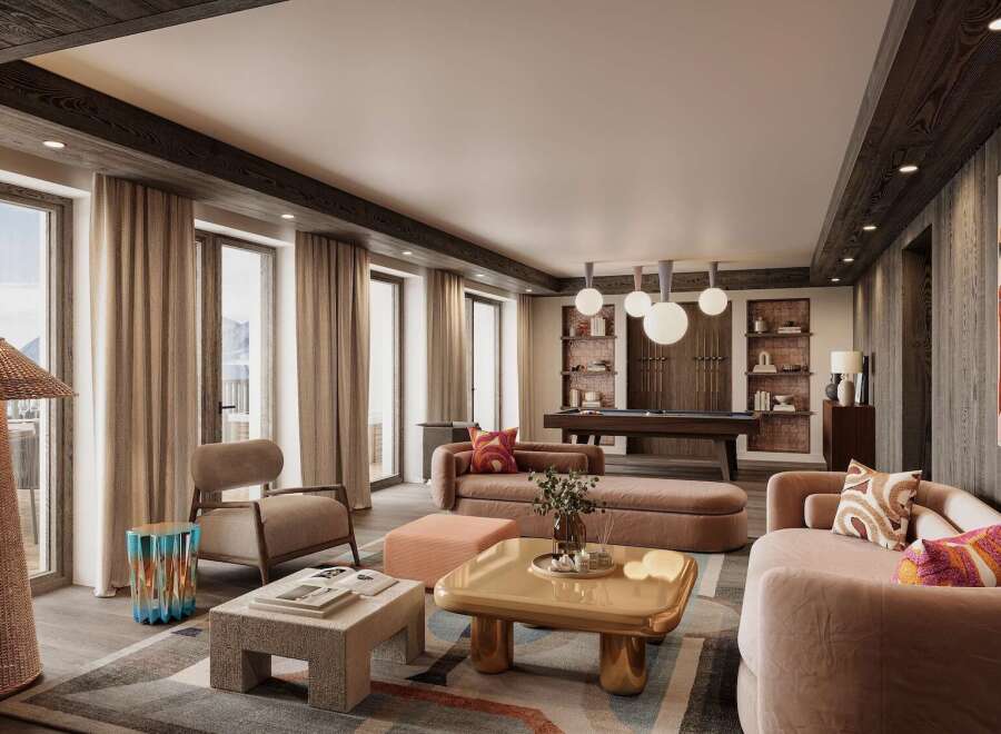 Apartment in Courchevel 1650 - view 1