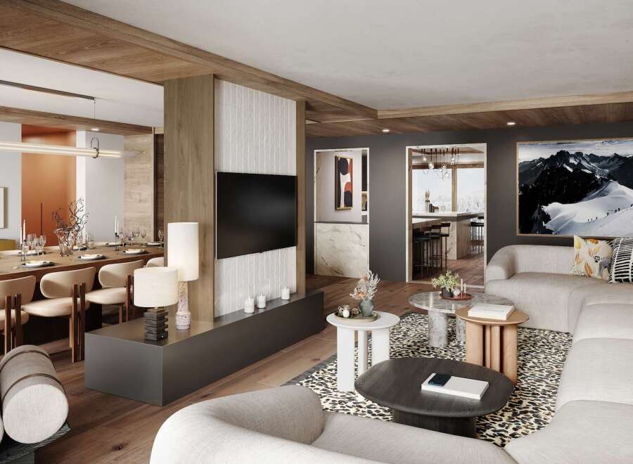 Apartment in Courchevel 1650 - view 1