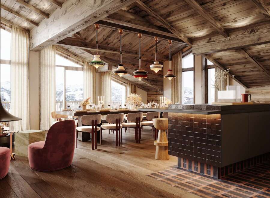 Apartment in Courchevel 1650 - view 1