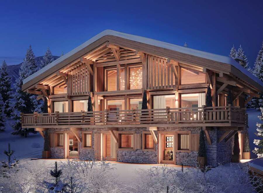 Chalet in Megeve - view 1