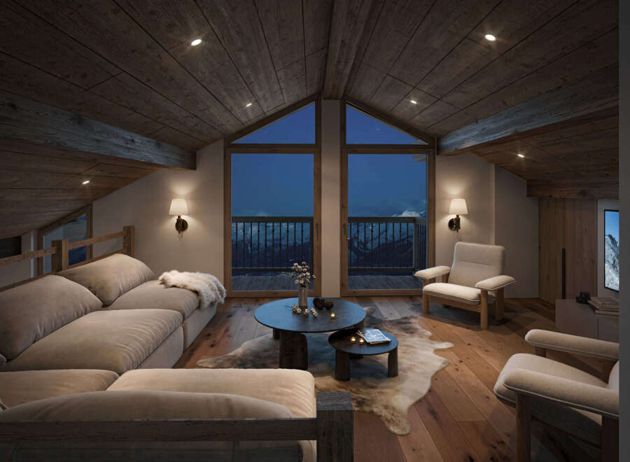 Chalet in Les Belleville - view 1