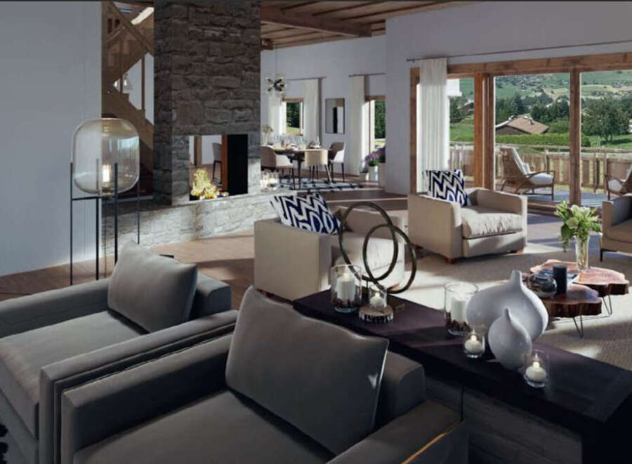 Chalet in Domancy - view 1