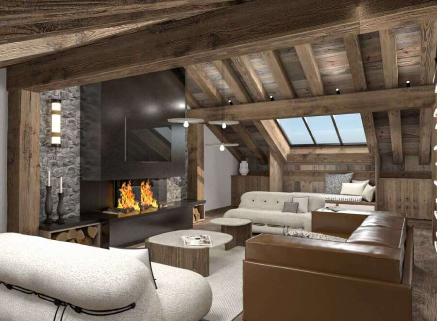 Chalet in Meribel - view 1