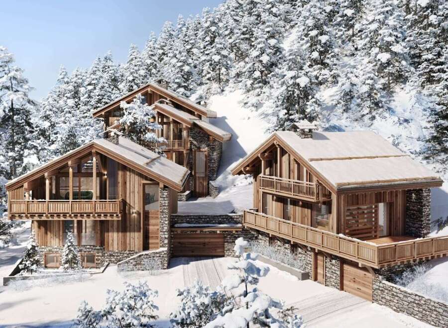 Chalet in Meribel - view 1