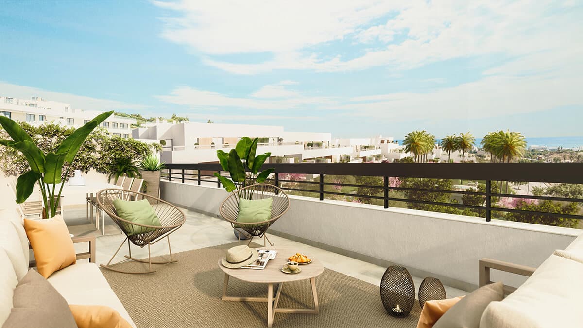Penthouse in Estepona - view 1
