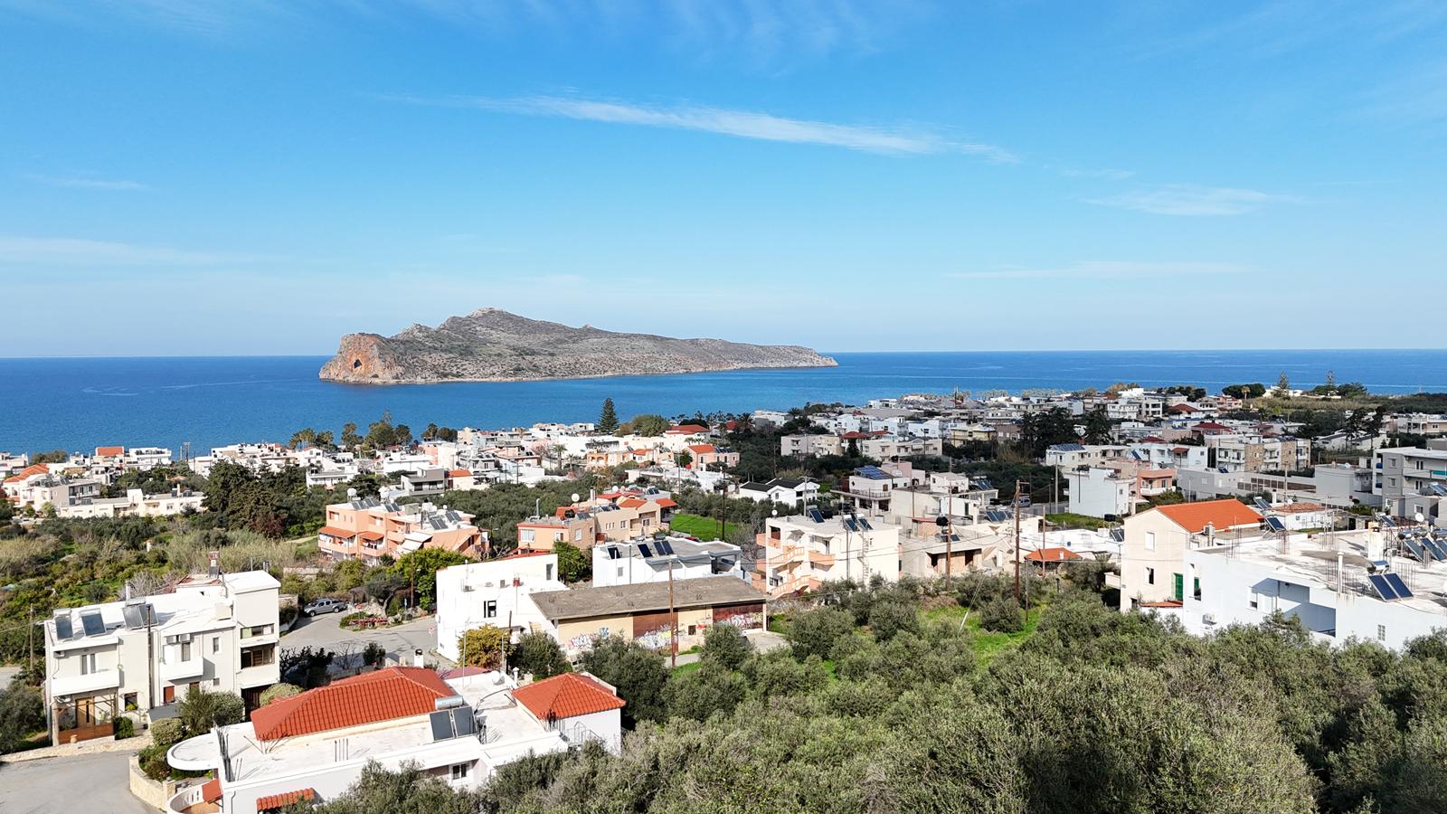 Land in Agia Marina - view 1