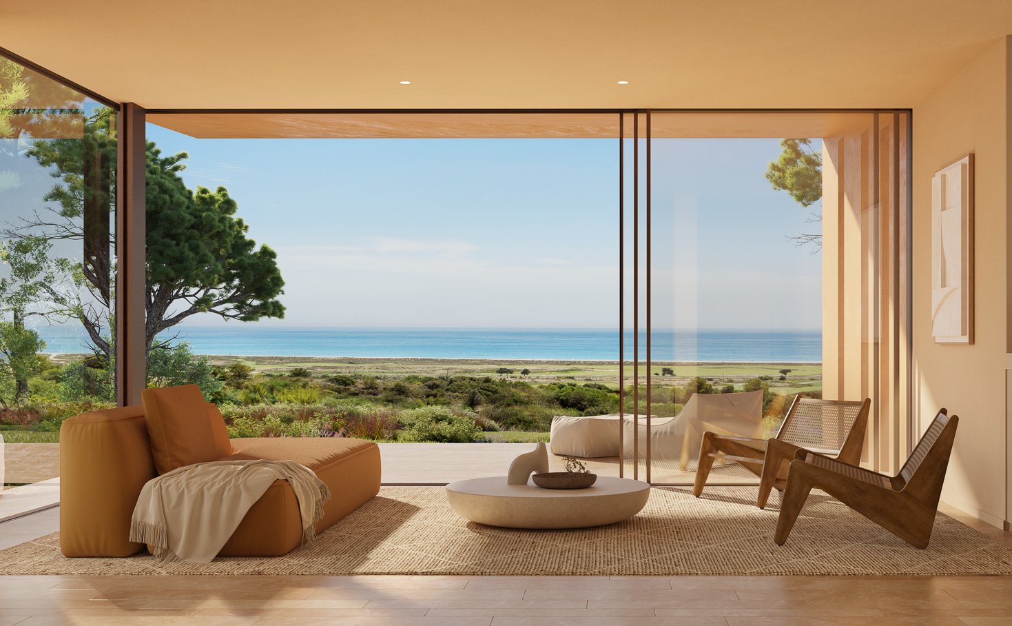 modern Algarve apartment by golf.
