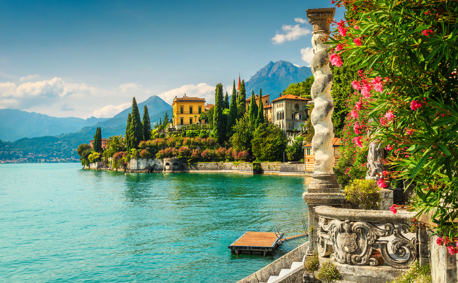 Themost expensive celebrity homes, Lake Como