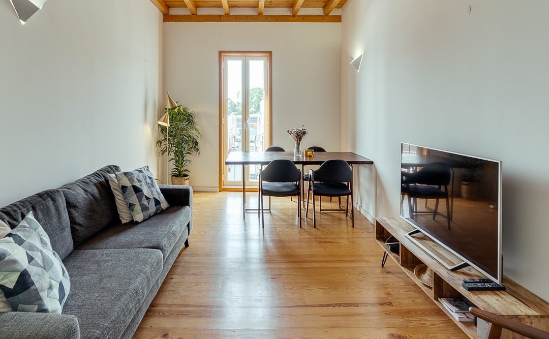 living room, lots of natural light. 