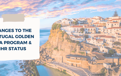 Legal experts confirm changes to the Portugal golden visa program & NHR status
