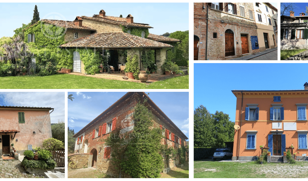 10 traditional homes for sale in Tuscany