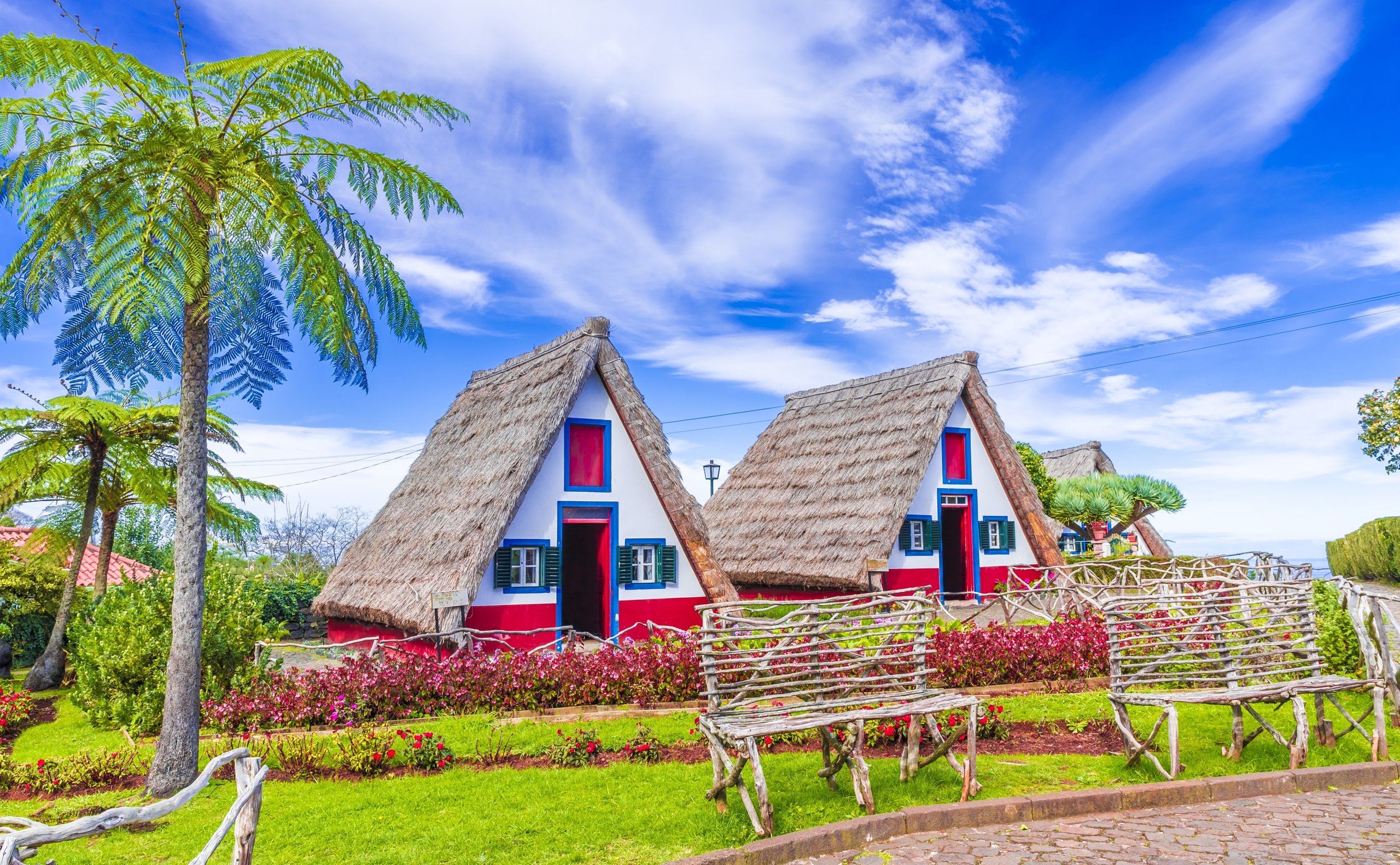 Traditional house in Madeira, Portugal