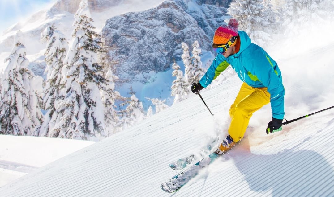 Ski homes in Italy: ski in the morning, swim in the afternoon!