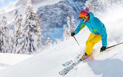 Ski homes in Italy: ski in the morning, swim in the afternoon!