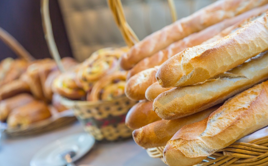 A bundle of baguettes