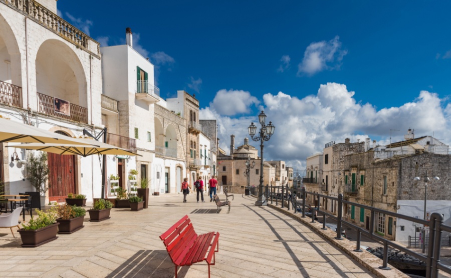 A shot of Brindisi high viewpoint