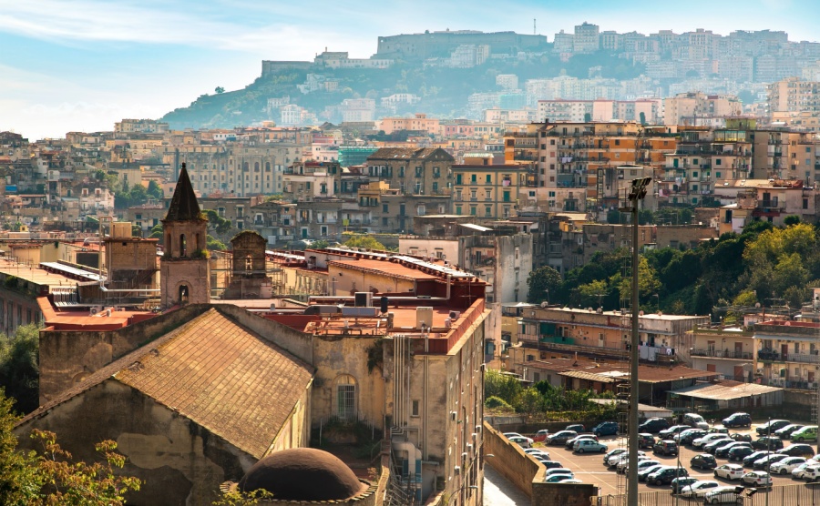A shot of Naples