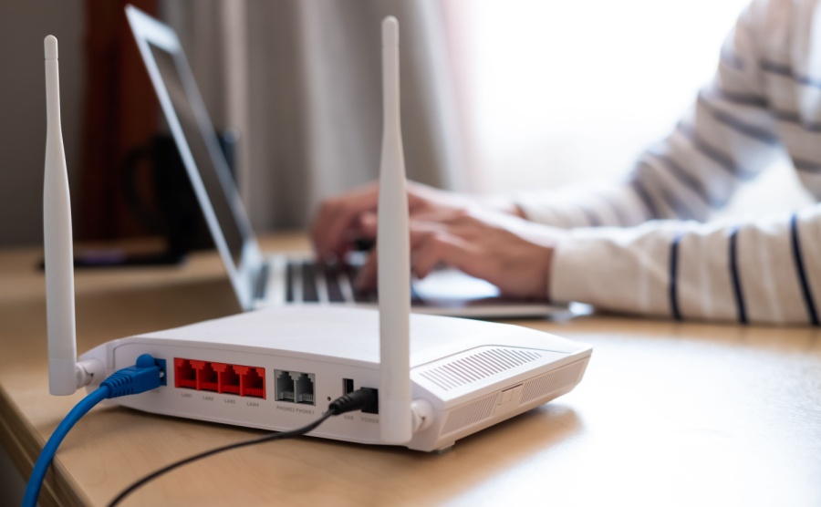 A wi-fi router