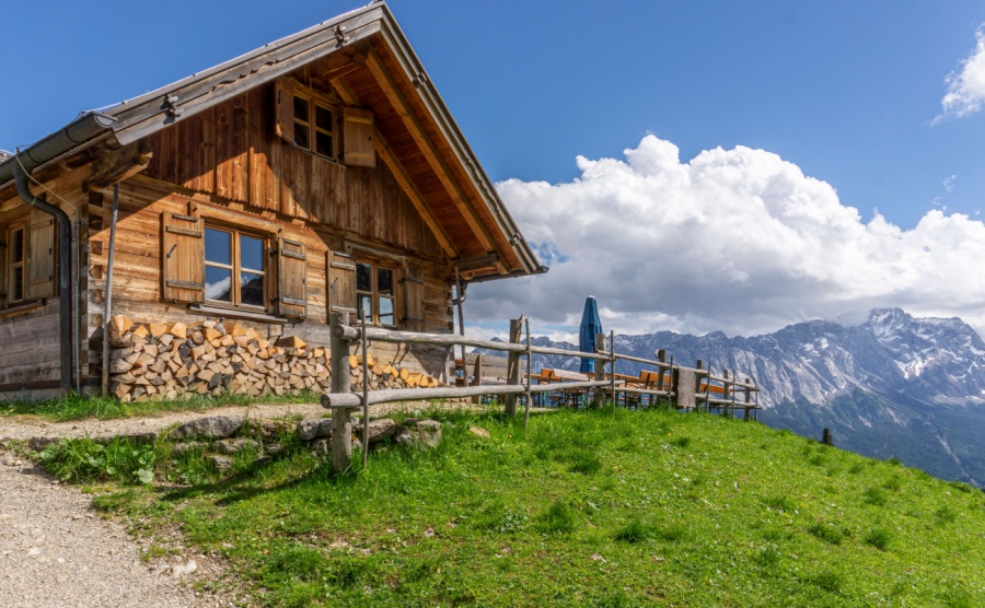 Alpine Chalet In The German Alps