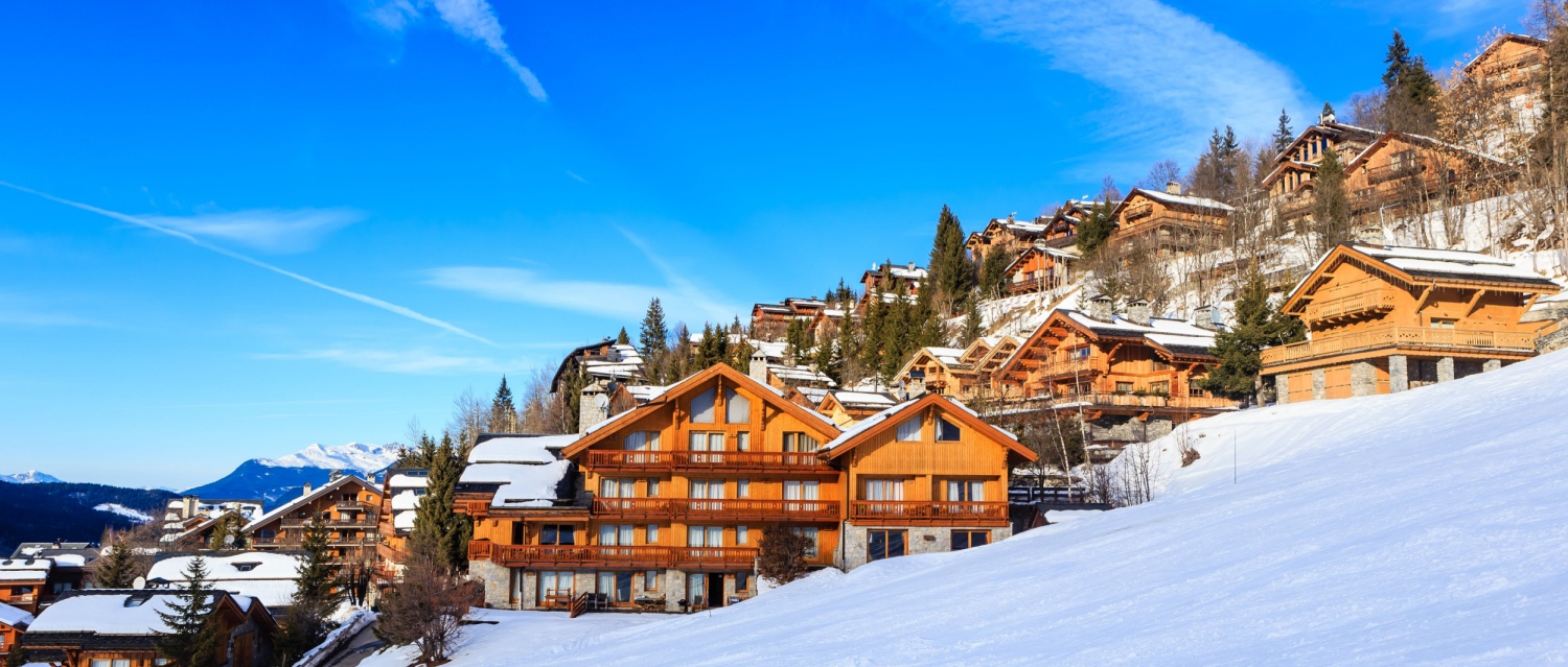 Chalet on the slopes of the valley Meribel