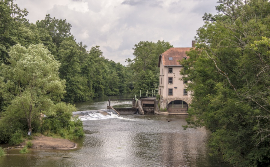 A French watermill on the Dordogne