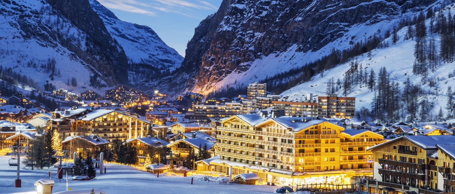 ski resort val d'isere header