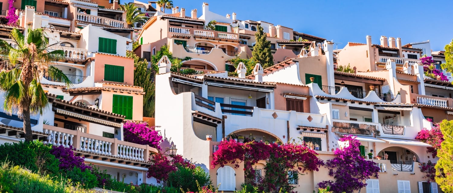 Houses in Mallorca, Spain
