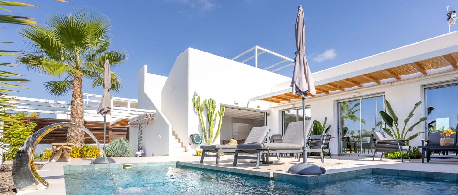 Luxury villa with pool in Spain