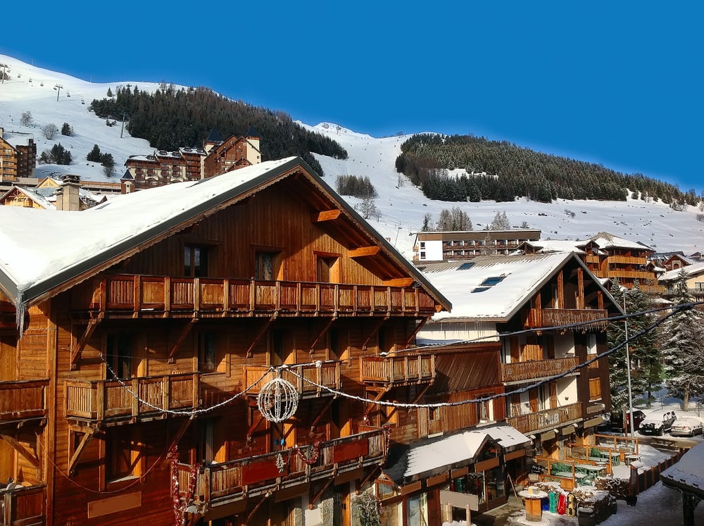 A ski chalet in Les Deux Alpes