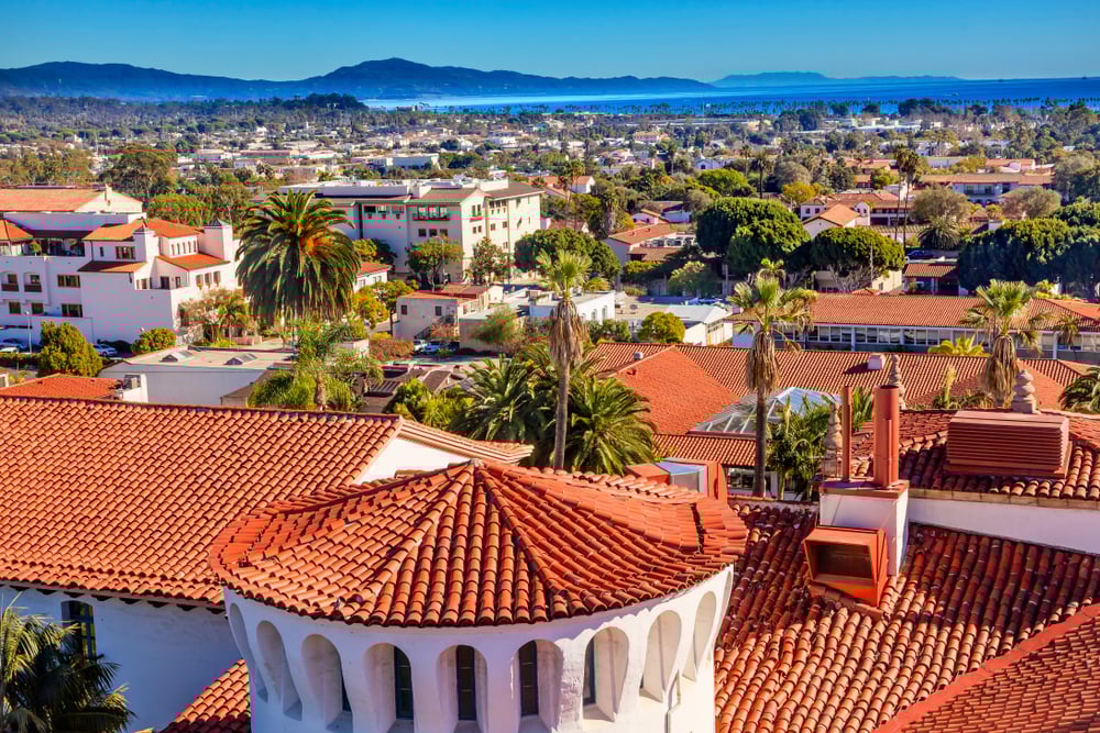 Court House Building Santa Barbara, California
