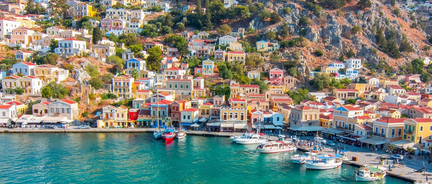Symi town, Dodecanese islands