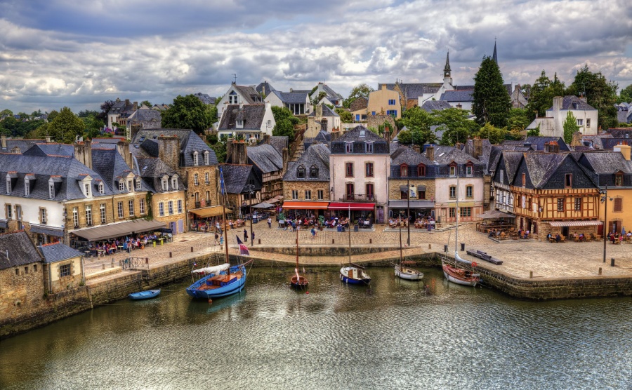 Port de Saint-Goustan Auray Brittany