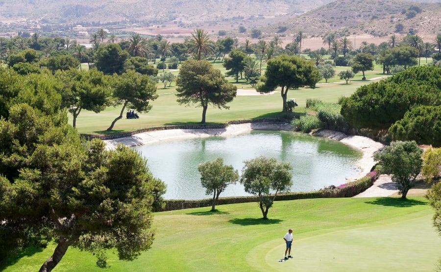Golfing at La Manga Club Resort in Murcia